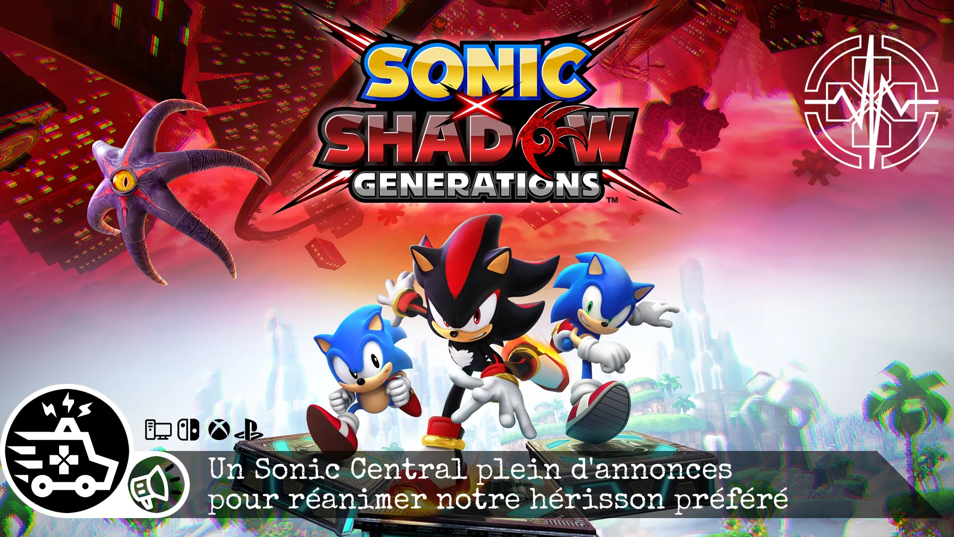 Un Sonic Central plein d&rsquo;annonces pour réanimer notre hérisson préféré
