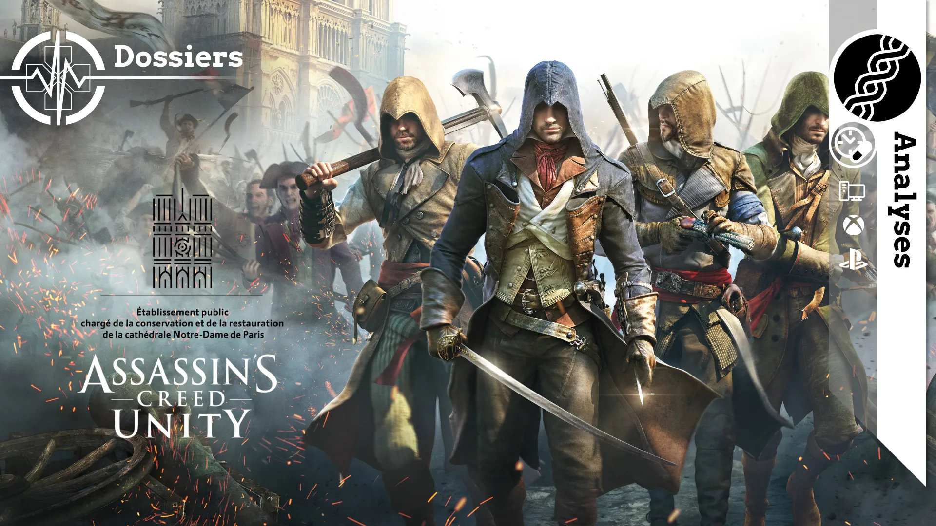 Analyse : Notre-Dame et Ubisoft, conservateurs virtuels du patrimoine ?