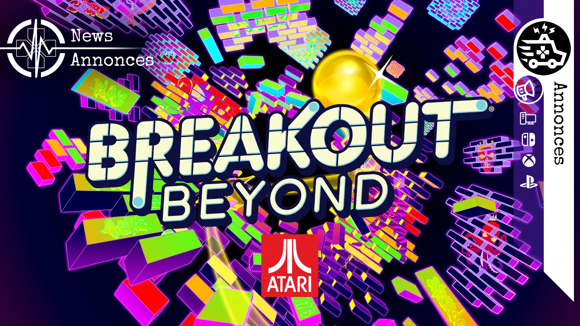 Atari relance l&rsquo;une de ses  franchises fanion avec Breakout Beyond !