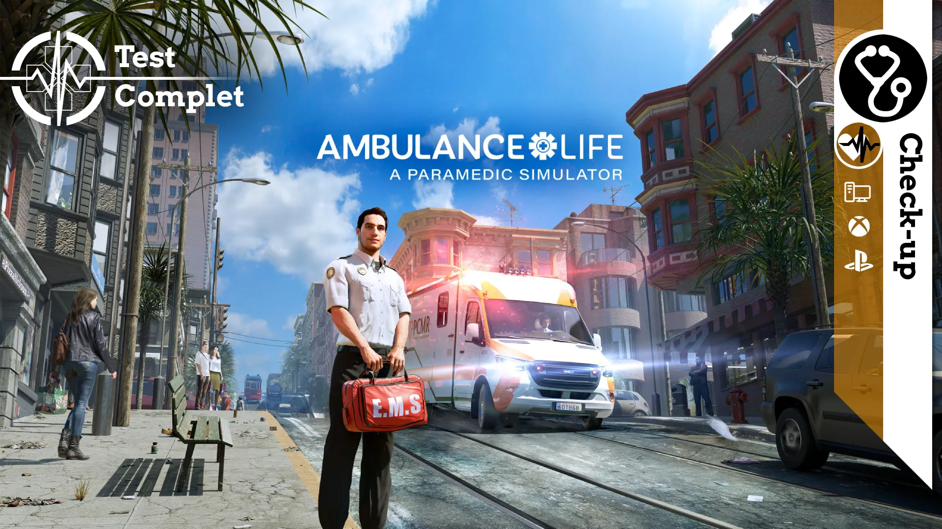 Test : Ambulance Life : A Paramedic Simulator – La Clinique (mobile) Vidéoludique !