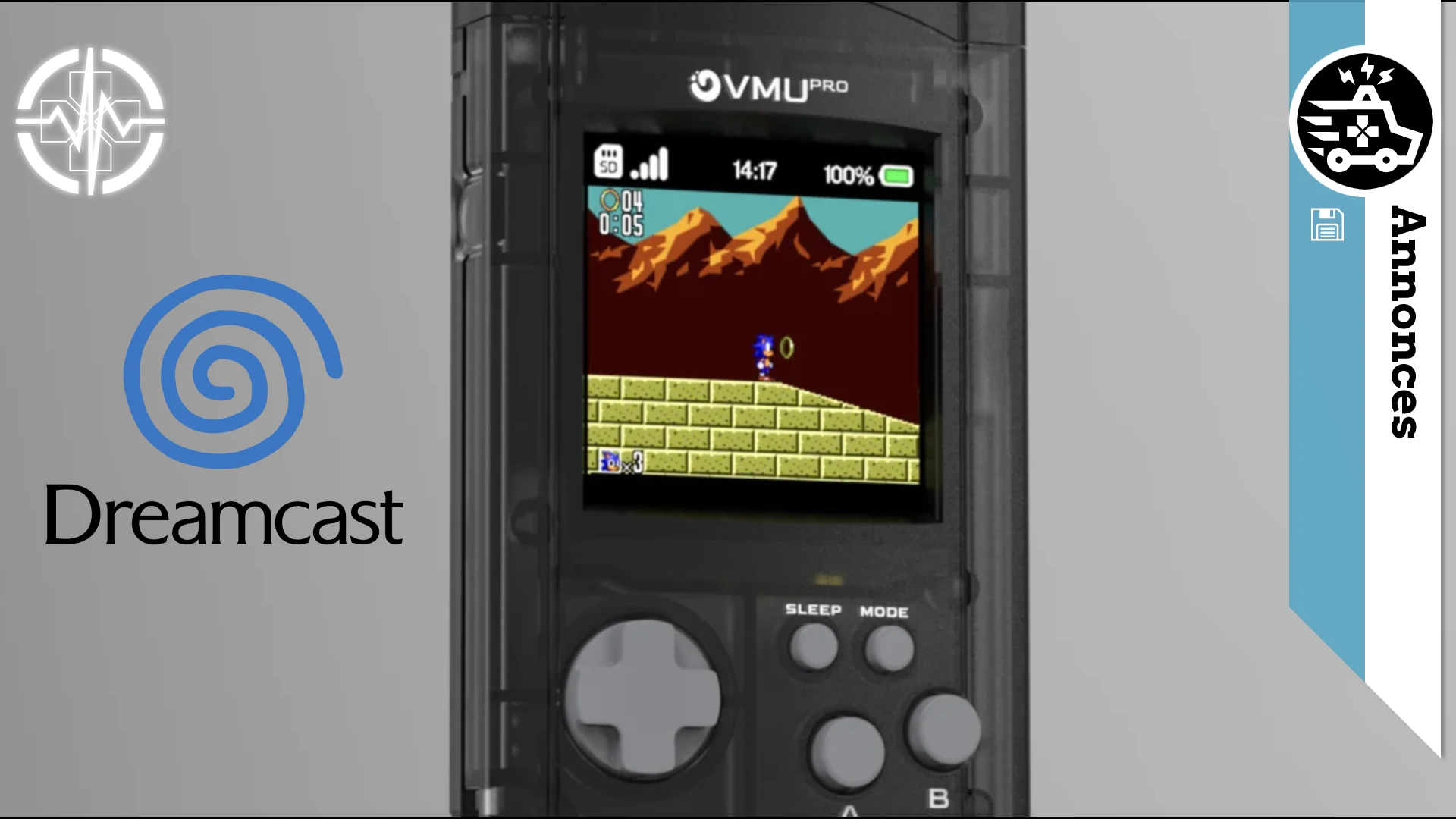 VMU Pro, le retour de l&rsquo;accessoire Dreamcast culte !